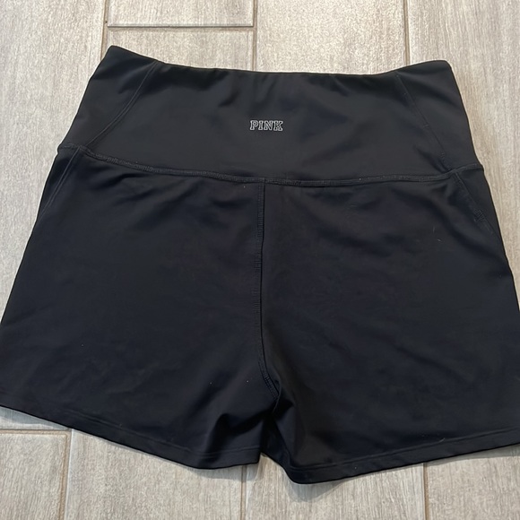 Pink Spandex Shorts - Picture 2 of 5